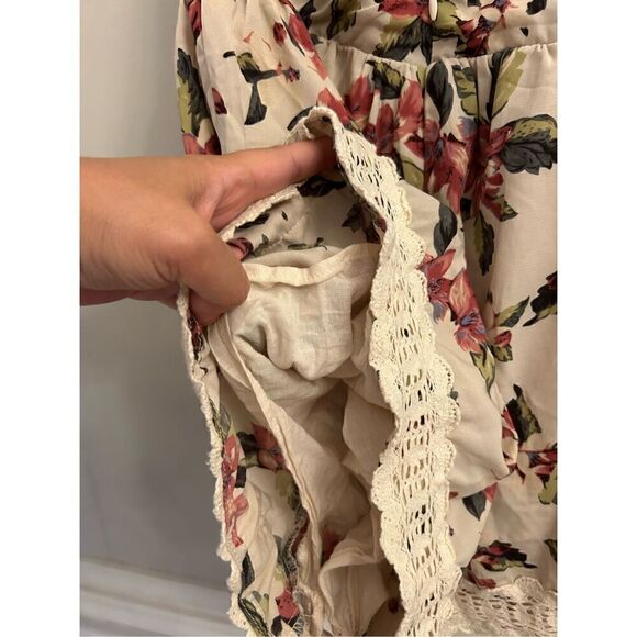 ILLA ILLA floral romper size S zipper and lined - Picture 5 of 9
